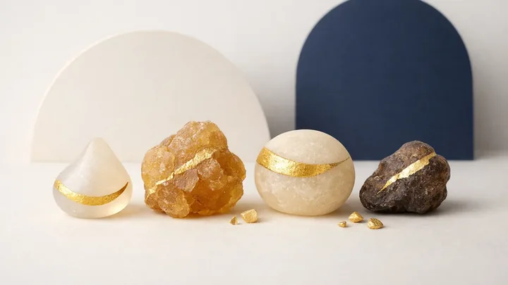 Natural frankincense resin in a warm apothecary composition — hero visual for 7 Remarkable Benefits of Frankincense Essential Oil