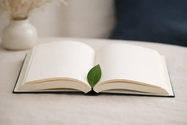 Open book with a green leaf for the section How to Grow Your Collection After the Starter Set